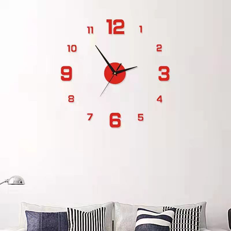 3D Frameless Wall Clock - Emjay